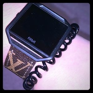 Fitbit Blaze with Louis Vuitton band